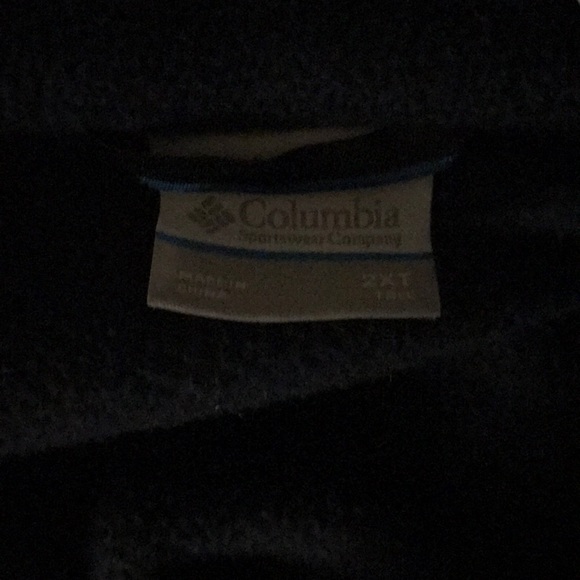 Navy Blue 2XLT Columbia Jacket - Picture 2 of 4